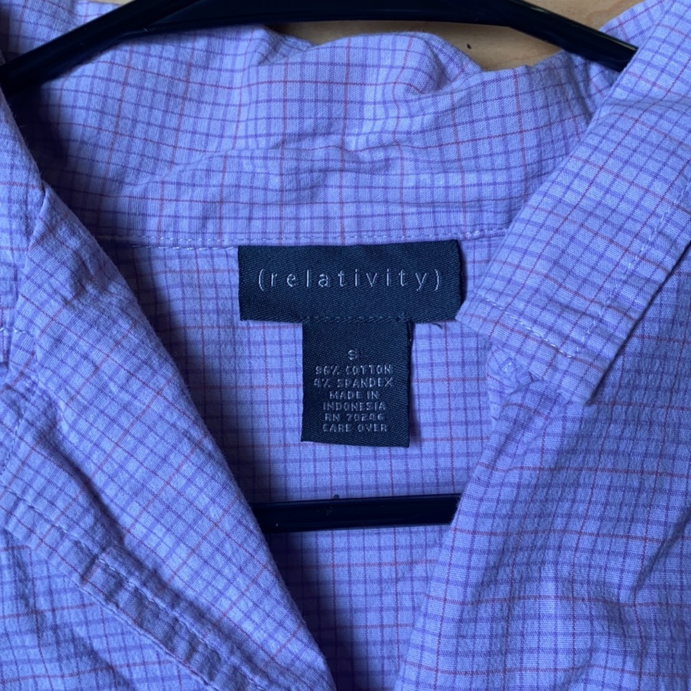 Plaid button down - Picture 2 of 3